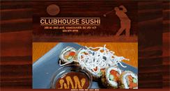 Desktop Screenshot of clubhouserestaurant.com