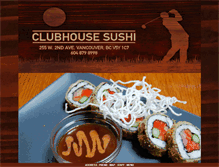 Tablet Screenshot of clubhouserestaurant.com